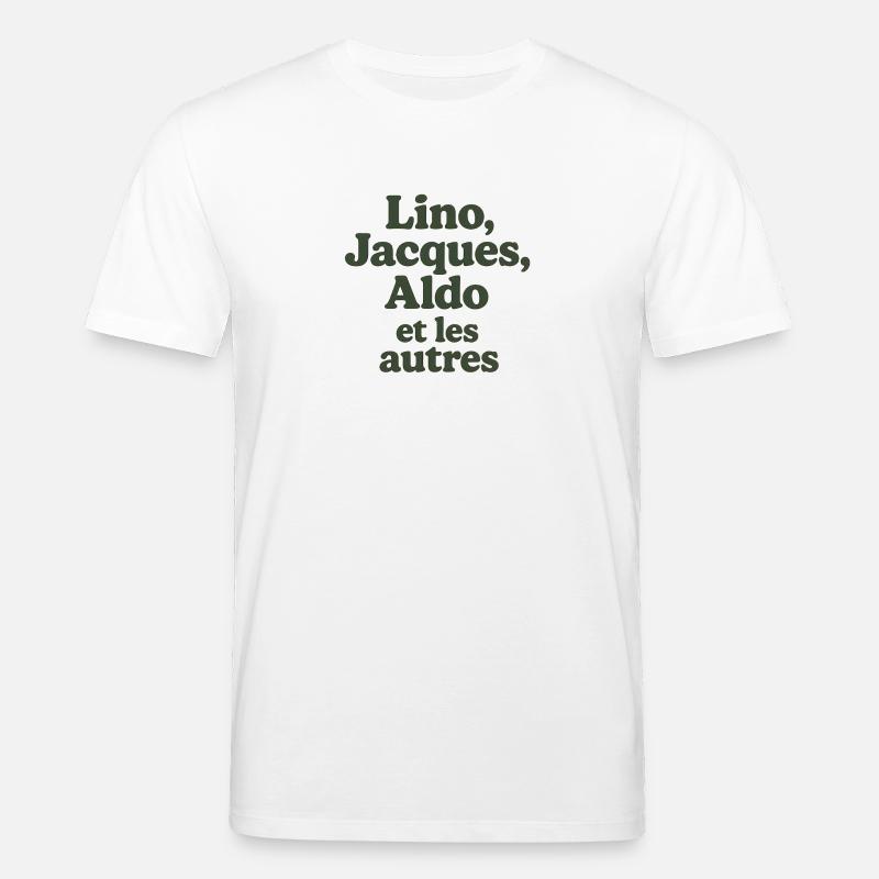 Abenteuer ist Abenteuer. Lino, Jacques - Stanley/Stella Unisex Bio-T-Shirt CREATOR  - Weiß