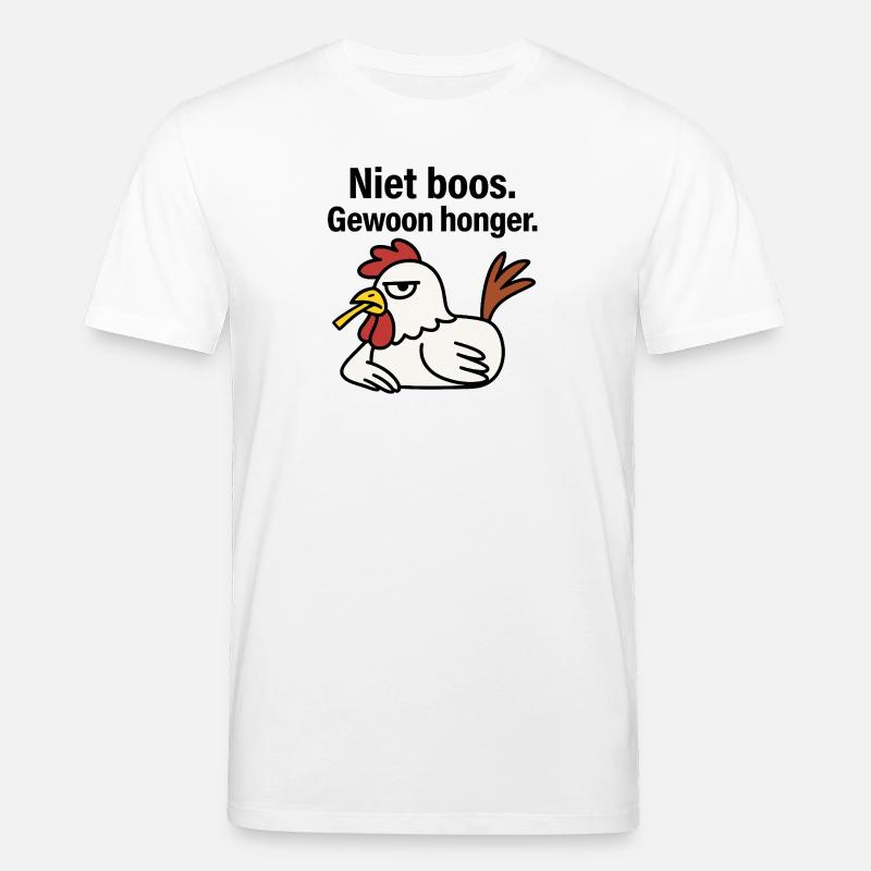 Werde nicht wütend. Nur Hunger. - Stanley/Stella Unisex Bio-T-Shirt CREATOR  - Weiß