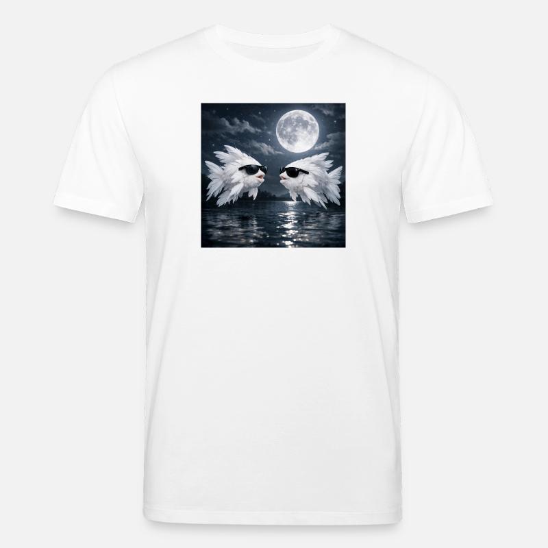 Federfisch - Stanley/Stella Unisex Bio-T-Shirt CREATOR  - Weiß