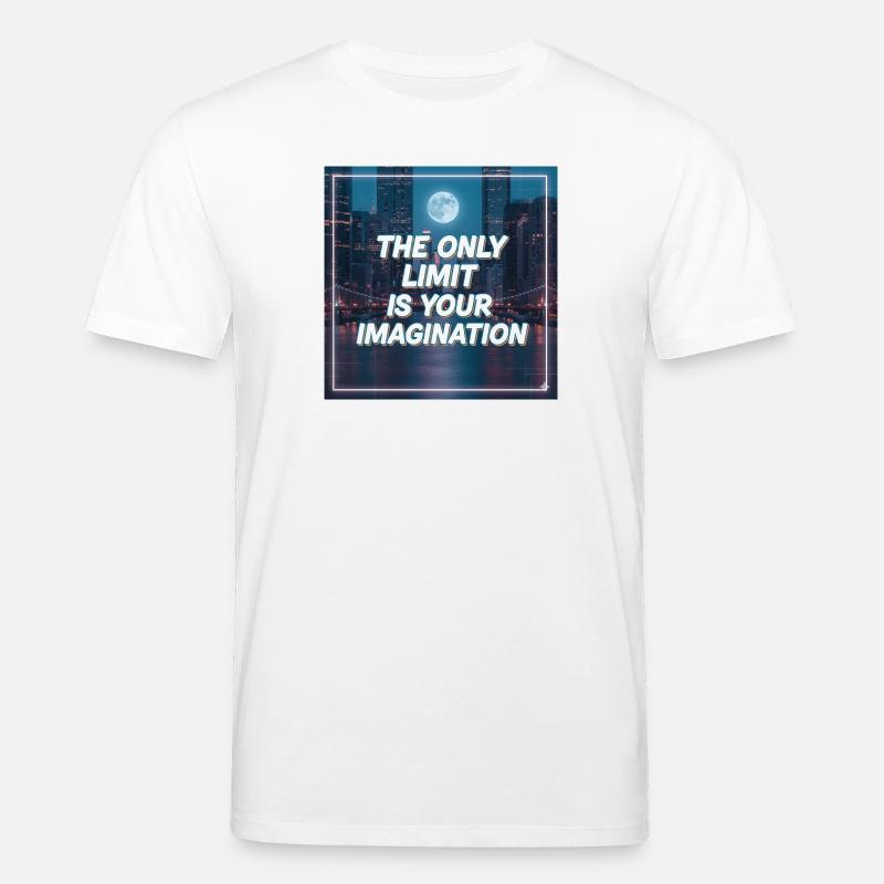 Seule votre imagination pose des limites - T-shirt bio CREATOR Stanley/Stella Unisexe - blanc