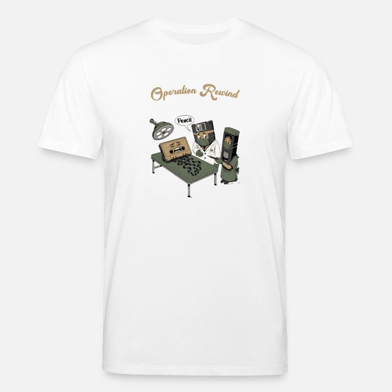 Opération Rewind : Retro MedTech - T-shirt bio CREATOR Stanley/Stella Unisexe - blanc