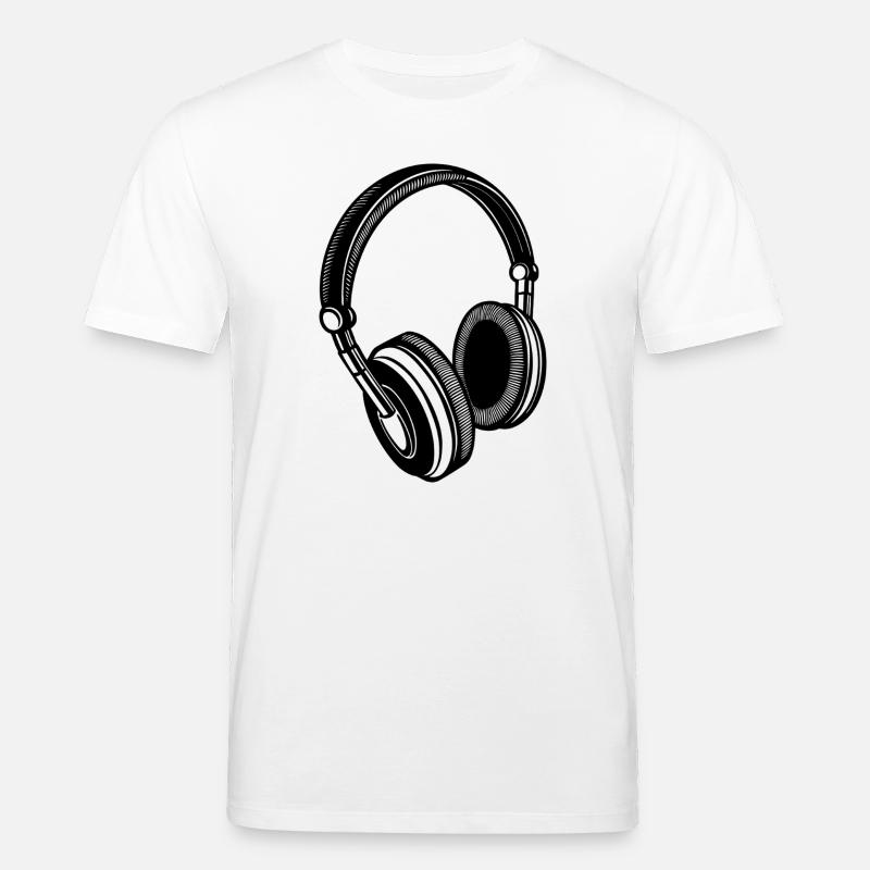 Kopfhörer - Stanley/Stella Unisex Bio-T-Shirt CREATOR  - Weiß