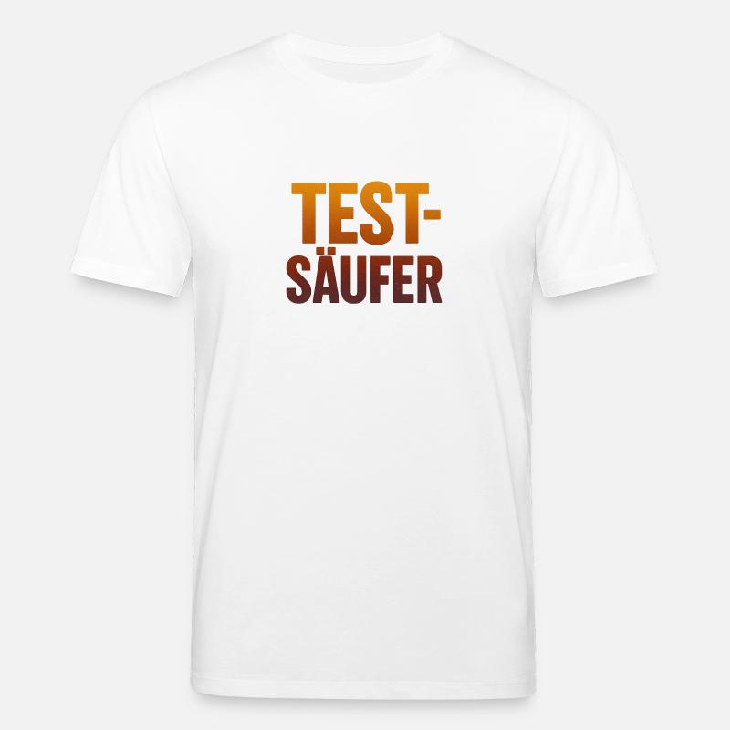 Test Saeufer - Stanley/Stella Unisex Bio-T-Shirt CREATOR  - Weiß