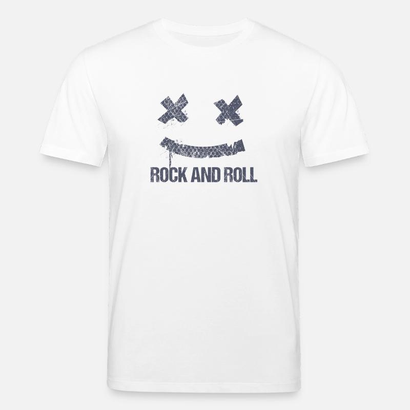 Rock and Roll - Stanley/Stella Unisex Bio-T-Shirt CREATOR  - Weiß