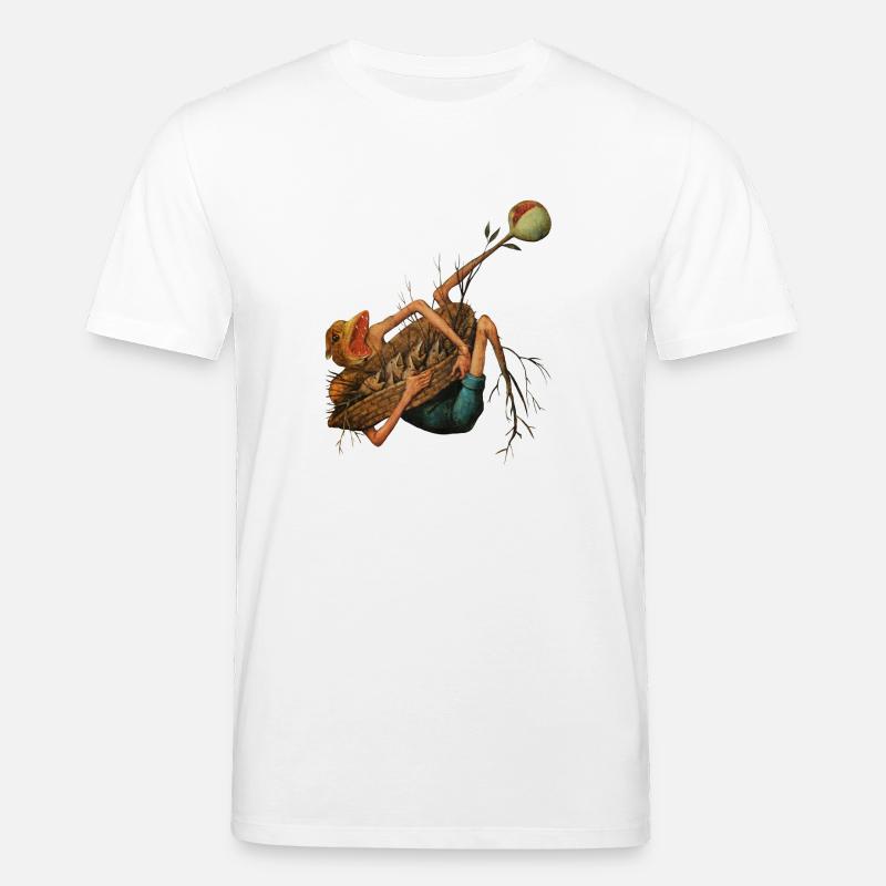 Bruegels Dämon 4 - Stanley/Stella Unisex Bio-T-Shirt CREATOR  - Weiß