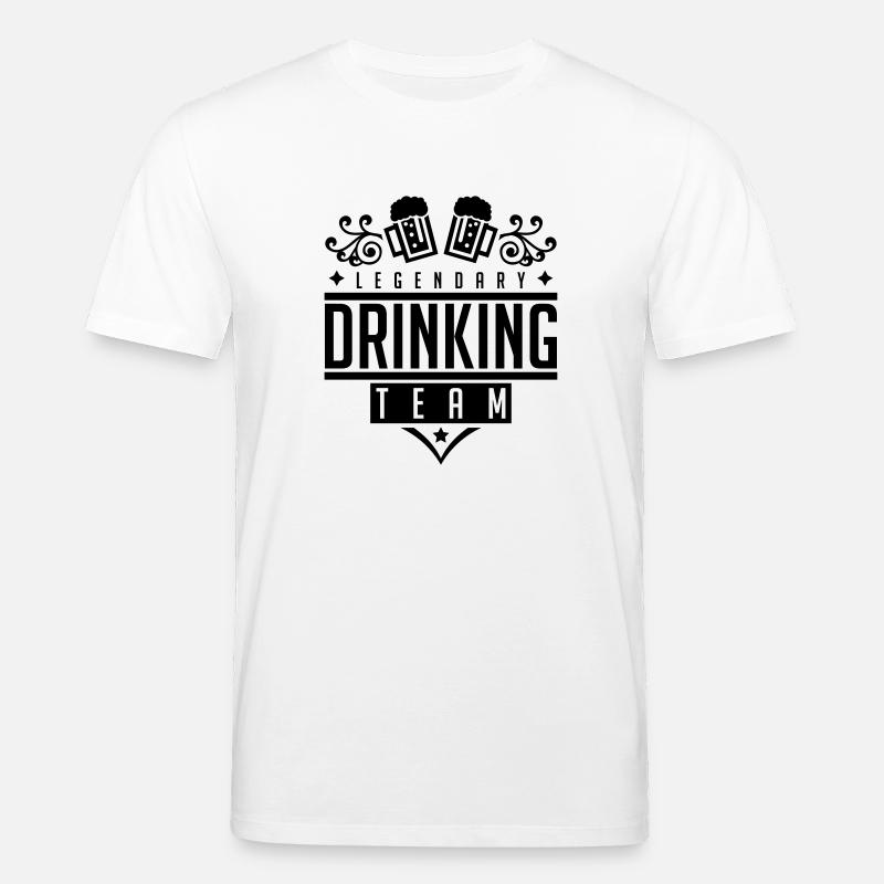 legendary_drinking_team_ay1 - Stanley/Stella Unisex Bio-T-Shirt CREATOR  - Weiß