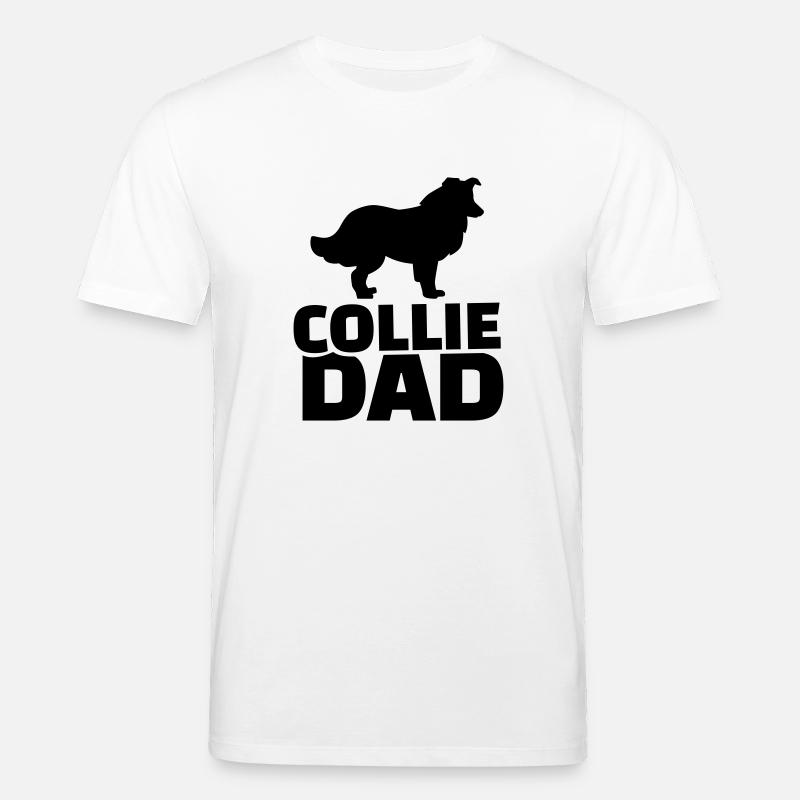Collie - Stanley/Stella Unisex Bio-T-Shirt CREATOR  - Weiß