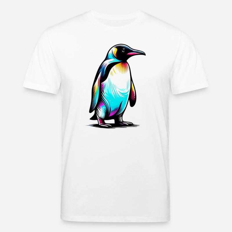 Pinguin - Stanley/Stella Unisex Bio-T-Shirt CREATOR  - Weiß