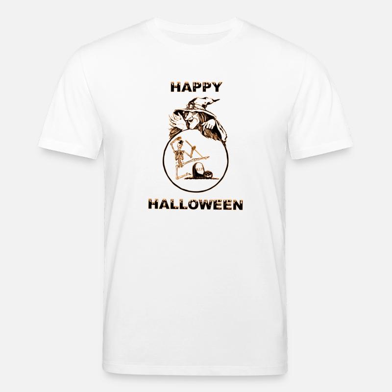 Conception de sort de sorcière d'Halloween - T-shirt bio CREATOR Stanley/Stella Unisexe - blanc