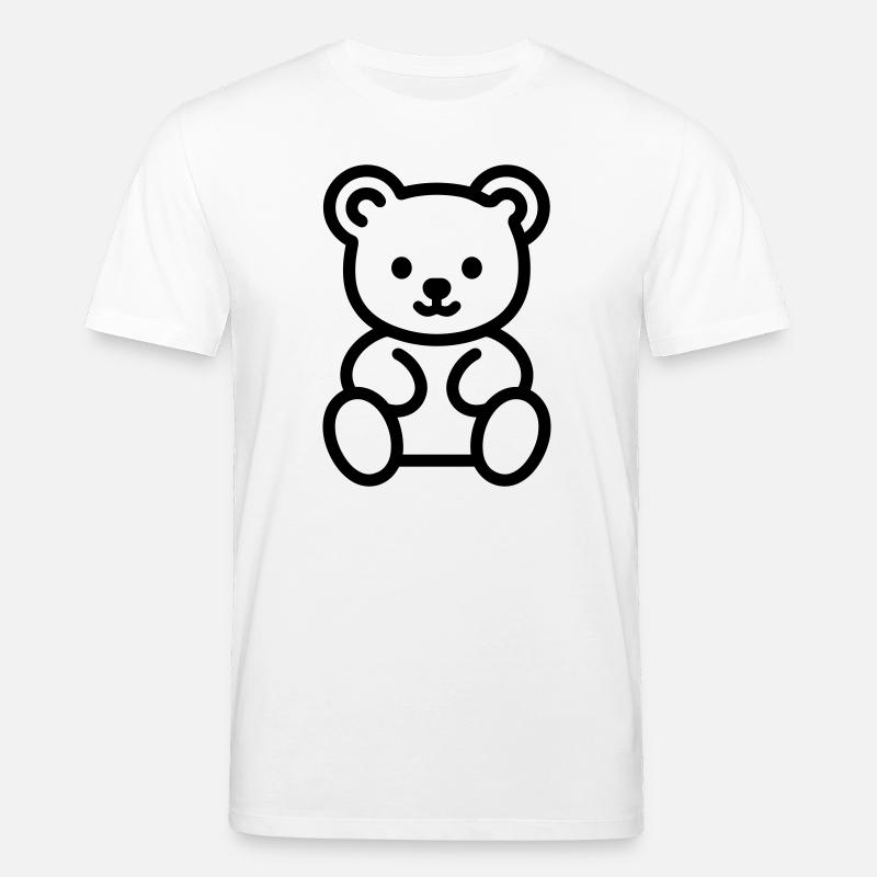 ourson - T-shirt bio CREATOR Stanley/Stella Unisexe - blanc