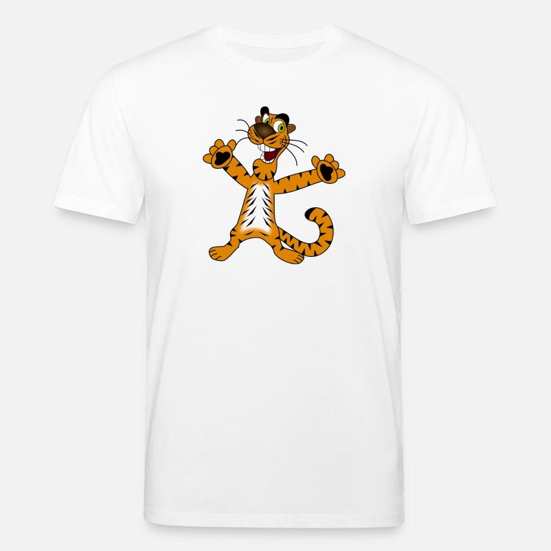 tiger - Stanley/Stella Unisex Bio-T-Shirt CREATOR  - Weiß