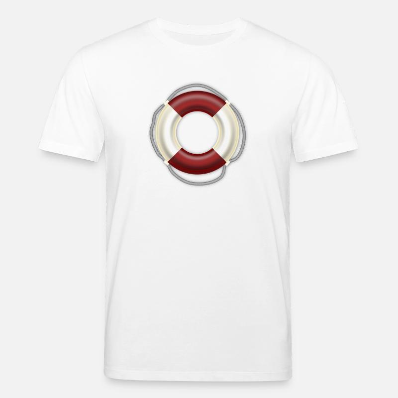 Rettungsring - Stanley/Stella Unisex Bio-T-Shirt CREATOR  - Weiß