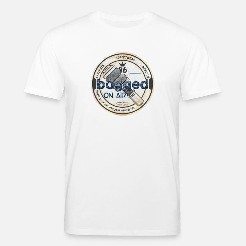 Bagged on air - Stanley/Stella Unisex Bio-T-Shirt CREATOR  - Weiß