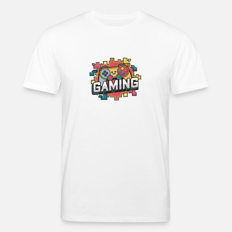 Gaming - Controller - Stanley/Stella Unisex Bio-T-Shirt CREATOR  - Weiß