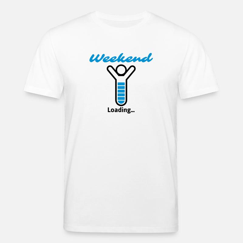 Weekend Loading... - Stanley/Stella Unisex Bio-T-Shirt CREATOR  - Weiß