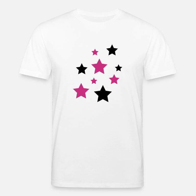 Star, les étoiles - T-shirt bio CREATOR Stanley/Stella Unisexe - blanc