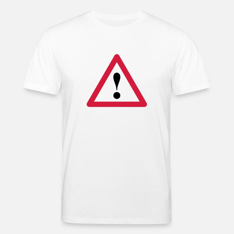 Signe d'exclamation - T-shirt bio CREATOR Stanley/Stella Unisexe - blanc