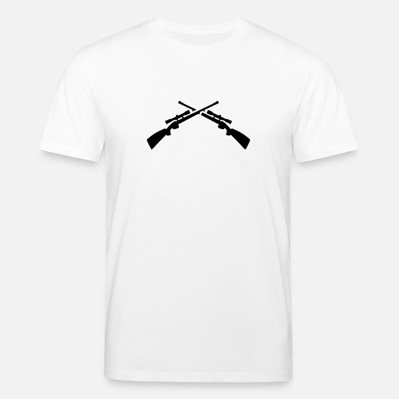 Gewehr - Stanley/Stella Unisex Bio-T-Shirt CREATOR  - Weiß