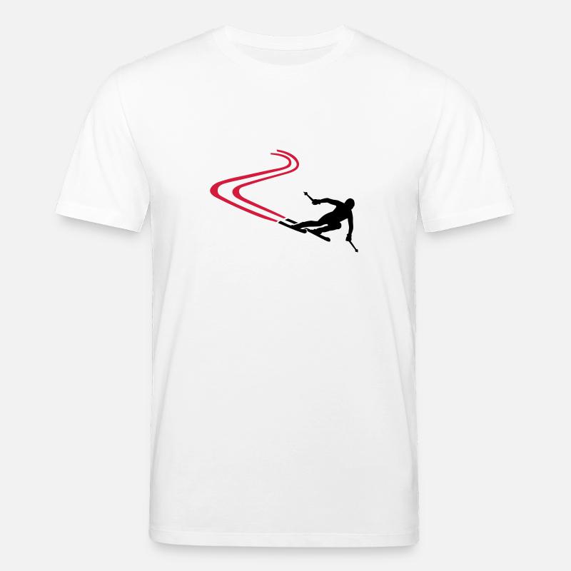 Ski - Stanley/Stella Unisex Bio-T-Shirt CREATOR  - Weiß