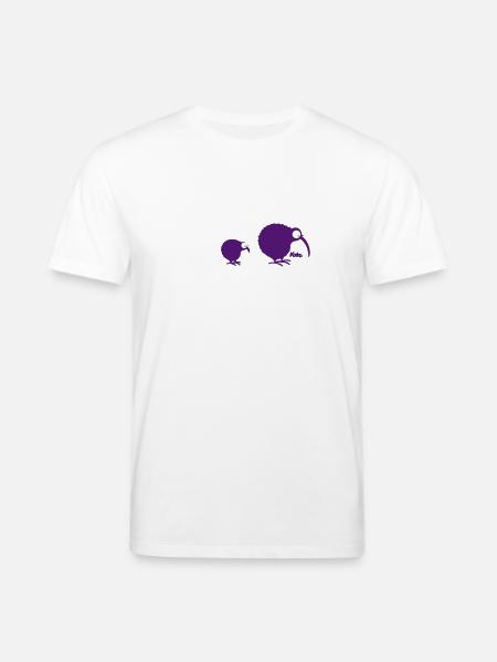 Kiwilution (c) - Stanley/Stella CREATOR Unisex Organic T-Shirt - white