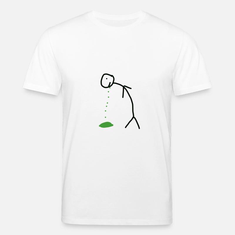 Chiffre de bâton - T-shirt bio CREATOR Stanley/Stella Unisexe - blanc