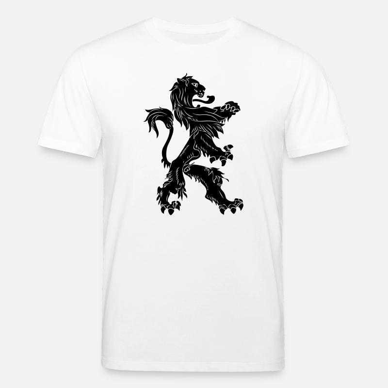 Löwe - Stanley/Stella Unisex Bio-T-Shirt CREATOR  - Weiß