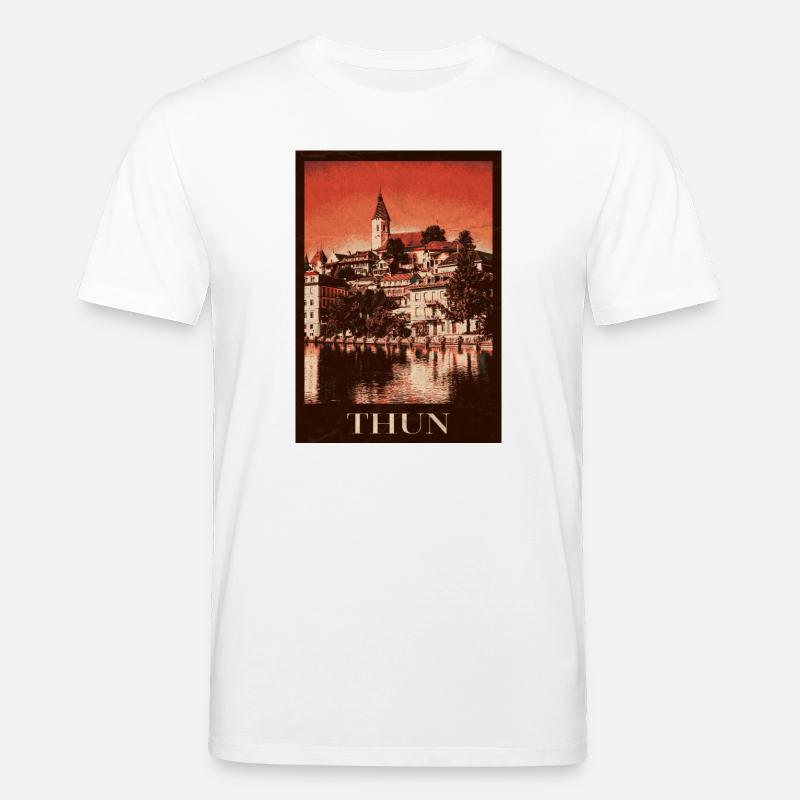 Thun Skyline - Stanley/Stella Unisex Bio-T-Shirt CREATOR  - Weiß