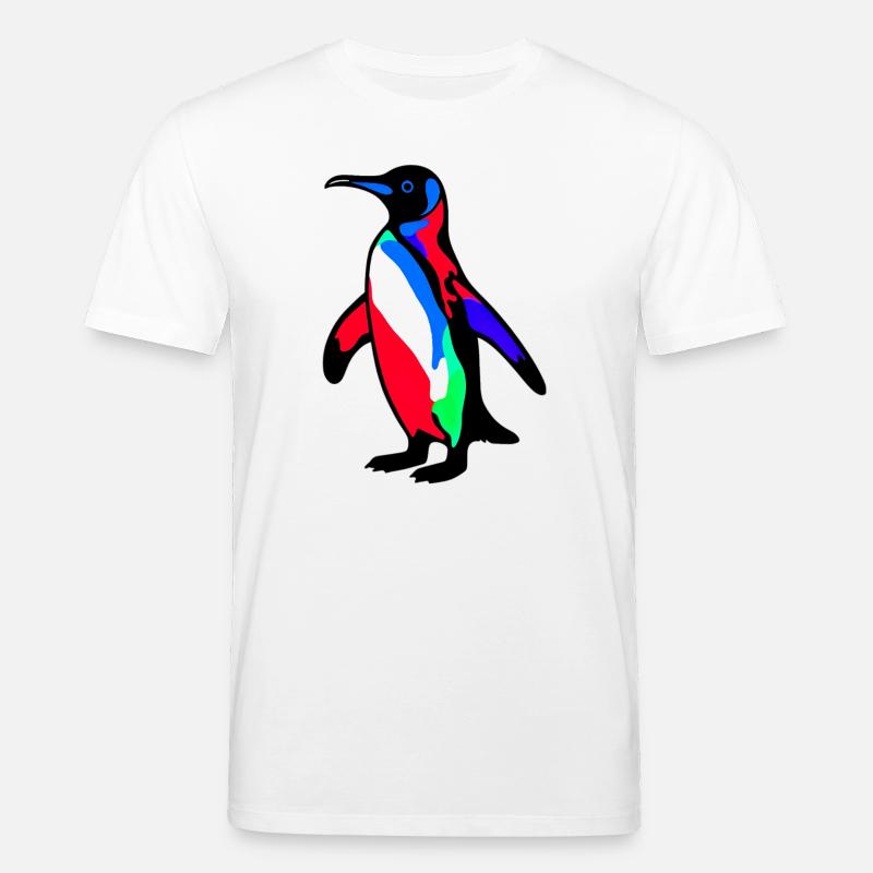Pinguin - Stanley/Stella Unisex Bio-T-Shirt CREATOR - Weiß