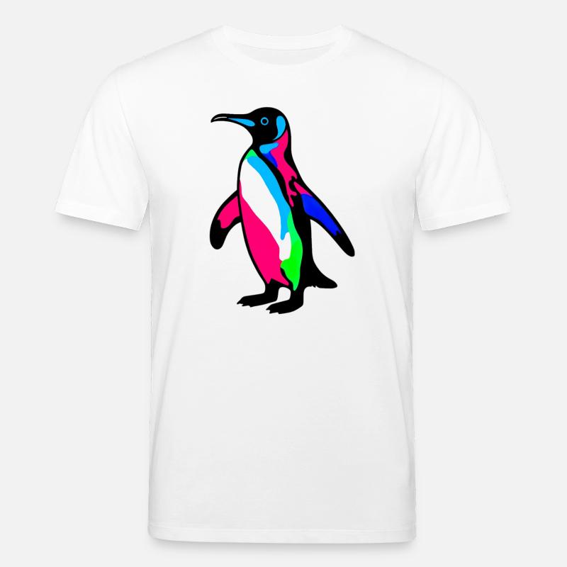Pingouin - T-shirt bio CREATOR Stanley/Stella Unisexe - blanc