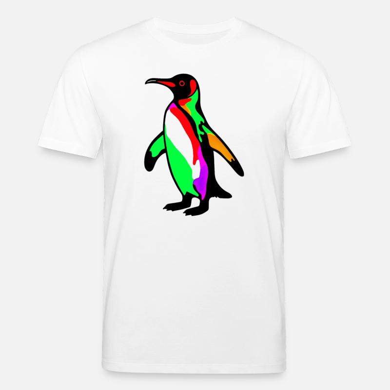 Pingouin - T-shirt bio CREATOR Stanley/Stella Unisexe - blanc