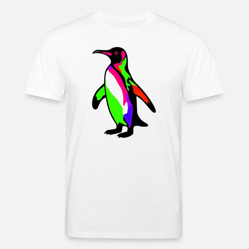 Pinguin - Stanley/Stella Unisex Bio-T-Shirt CREATOR  - Weiß
