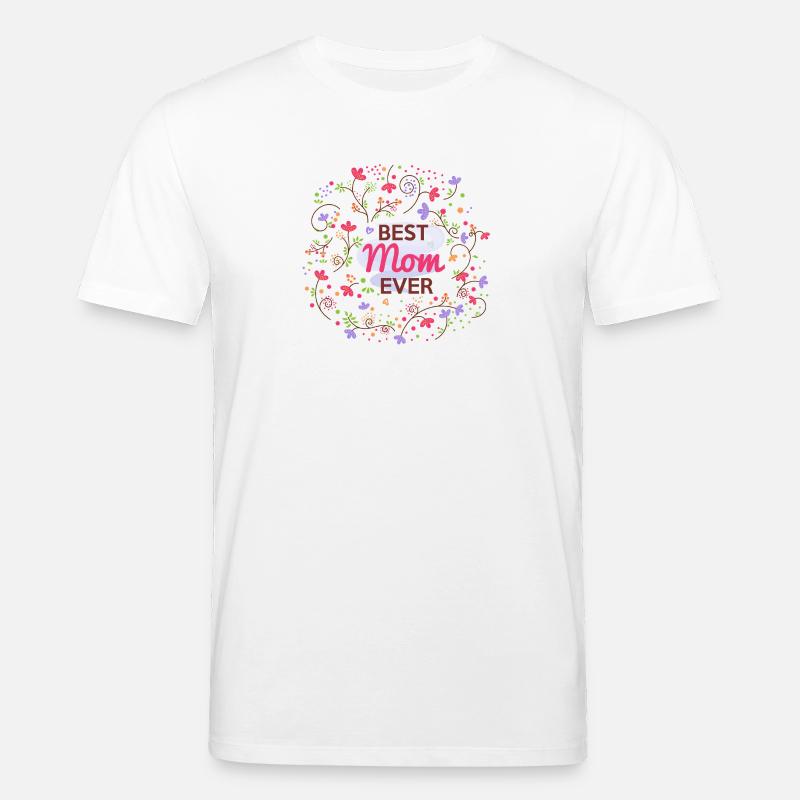 Die beste Mutter aller Zeiten - Stanley/Stella Unisex Bio-T-Shirt CREATOR  - Weiß