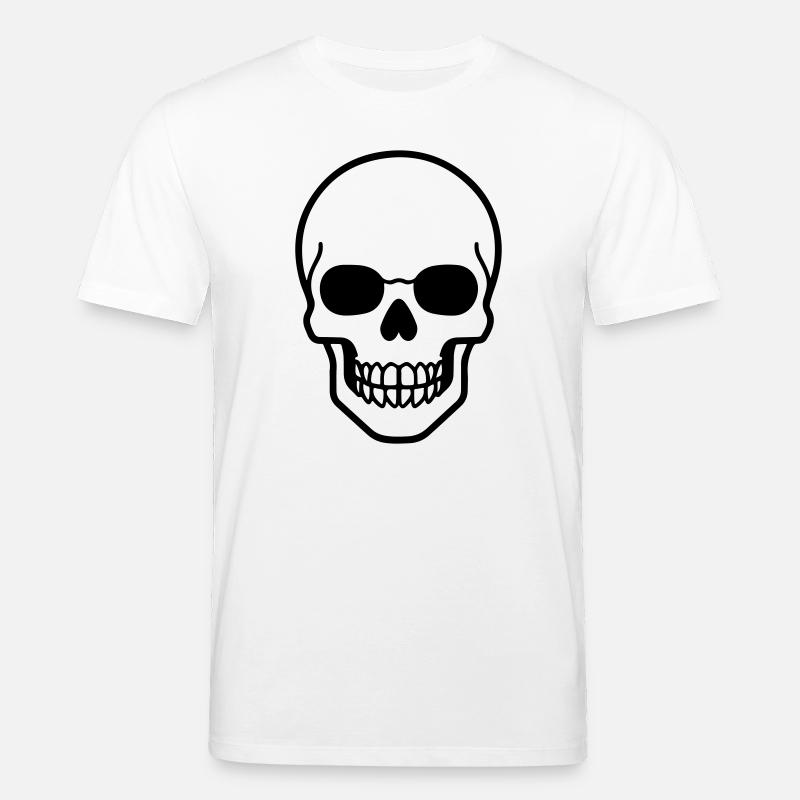 Skelett Comic - Stanley/Stella Unisex Bio-T-Shirt CREATOR  - Weiß