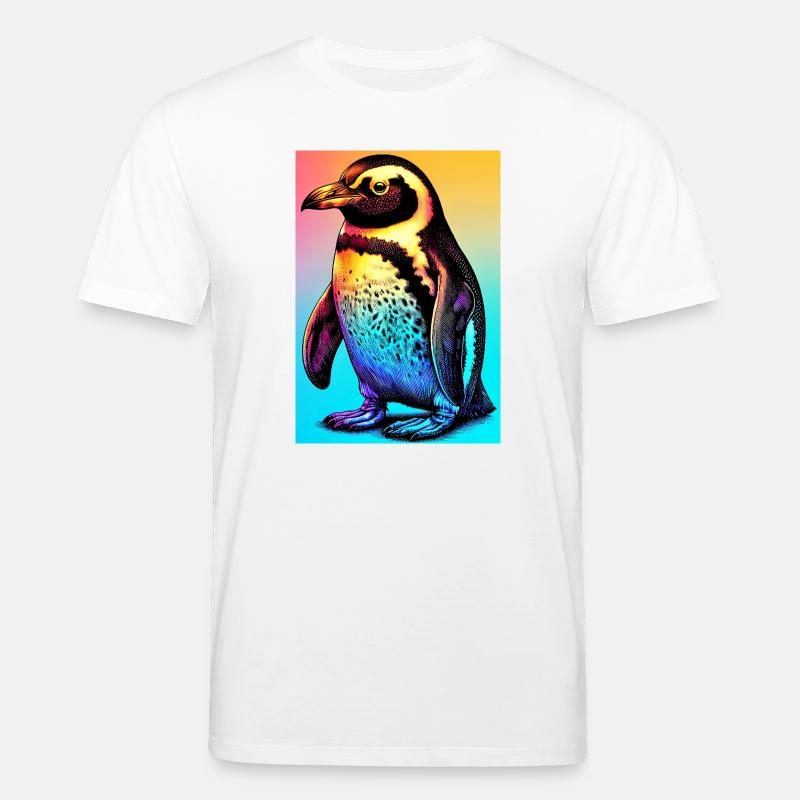 Pinguin - Stanley/Stella Unisex Bio-T-Shirt CREATOR  - Weiß