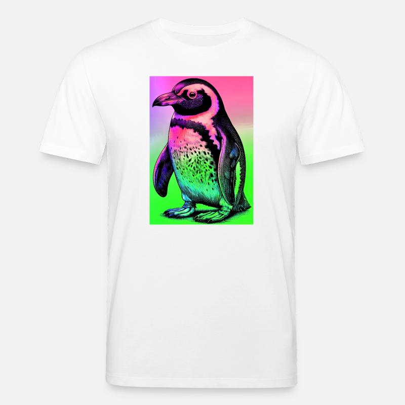 Pinguin - Stanley/Stella Unisex Bio-T-Shirt CREATOR  - Weiß