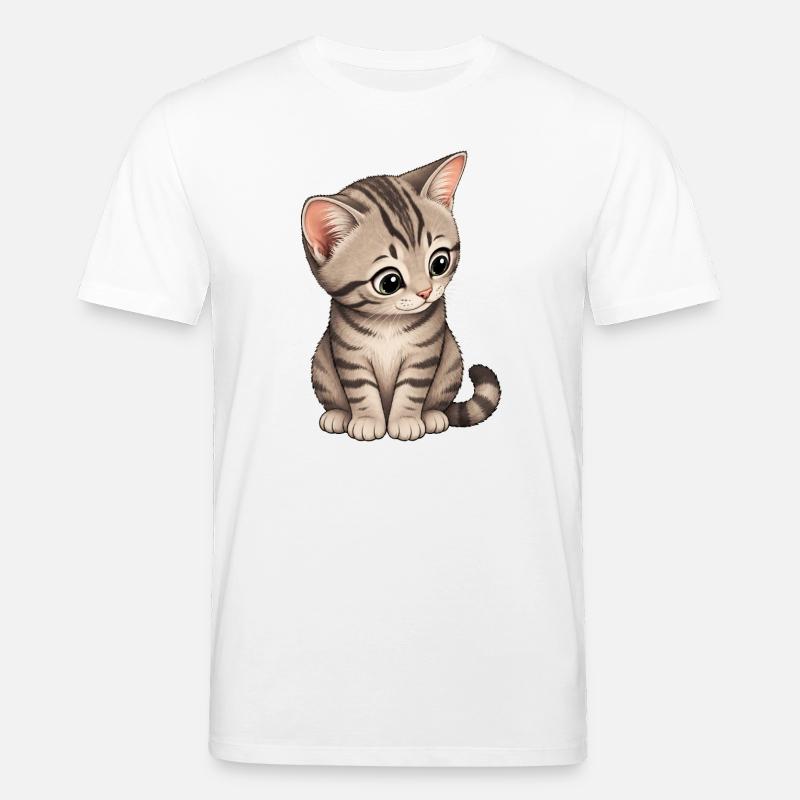 Chaton - T-shirt bio CREATOR Stanley/Stella Unisexe - blanc