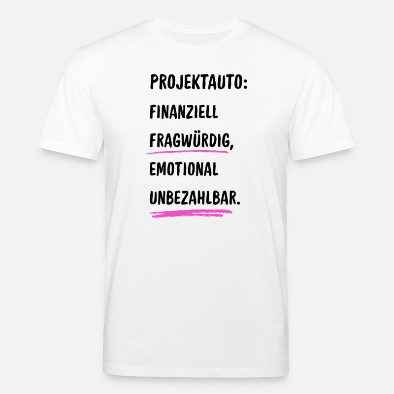 Projektauto - Stanley/Stella Unisex Bio-T-Shirt CREATOR  - Weiß