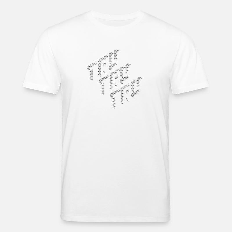 try isometrie black - Stanley/Stella Unisex Bio-T-Shirt CREATOR  - Weiß