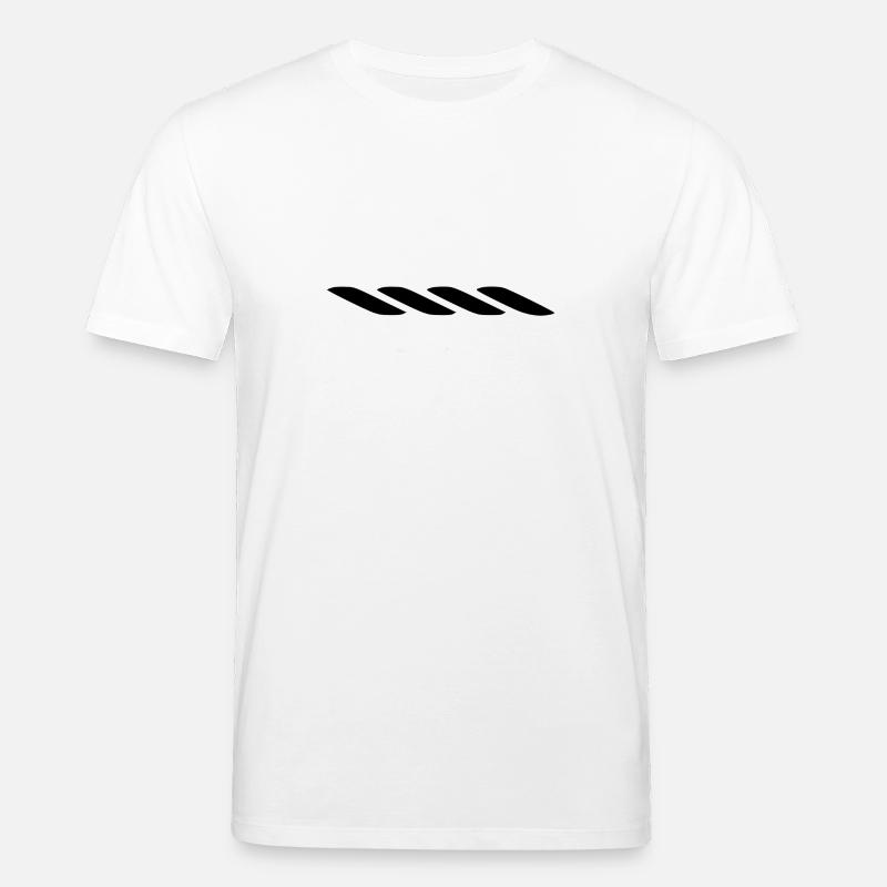 Seil mit Biss-Logo - Stanley/Stella Unisex Bio-T-Shirt CREATOR  - Weiß