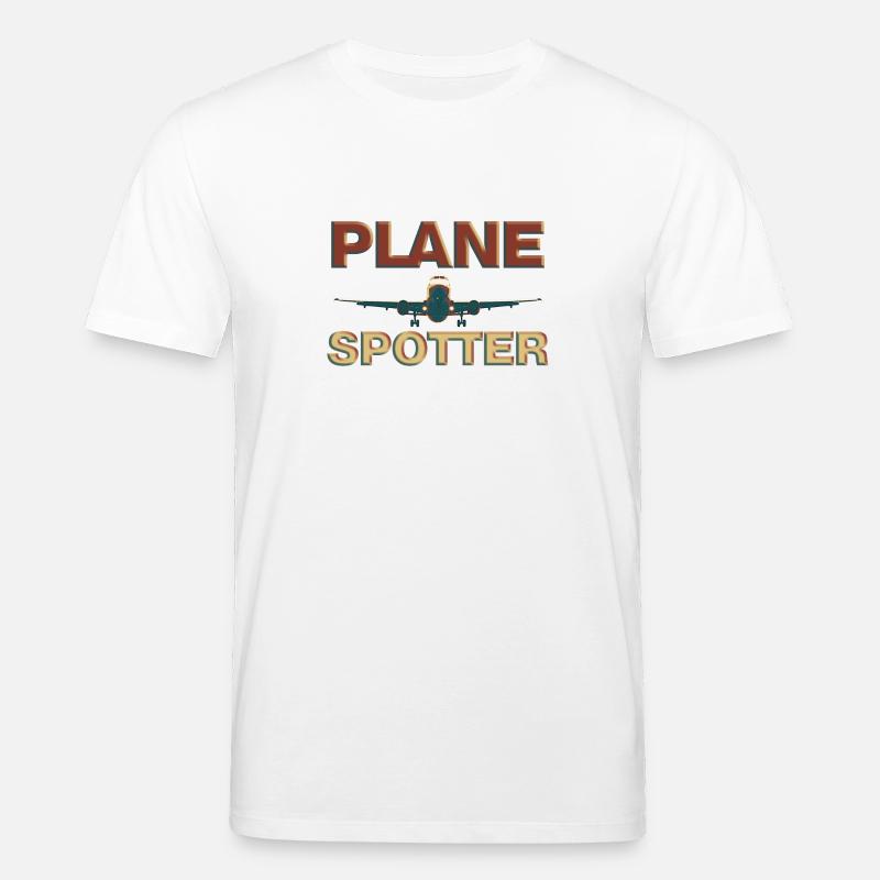 Planespotter - Stanley/Stella Unisex Bio-T-Shirt CREATOR  - Weiß