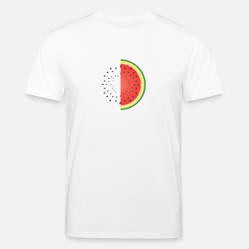wassermelone - Stanley/Stella Unisex Bio-T-Shirt CREATOR  - Weiß