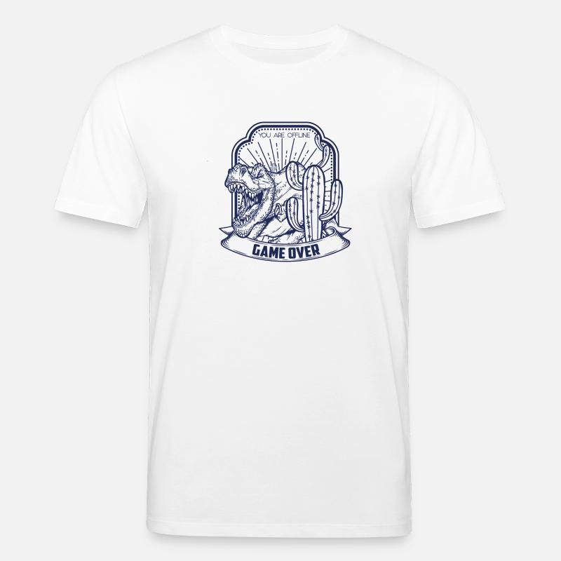 T Rex - Stanley/Stella Unisex Bio-T-Shirt CREATOR  - Weiß