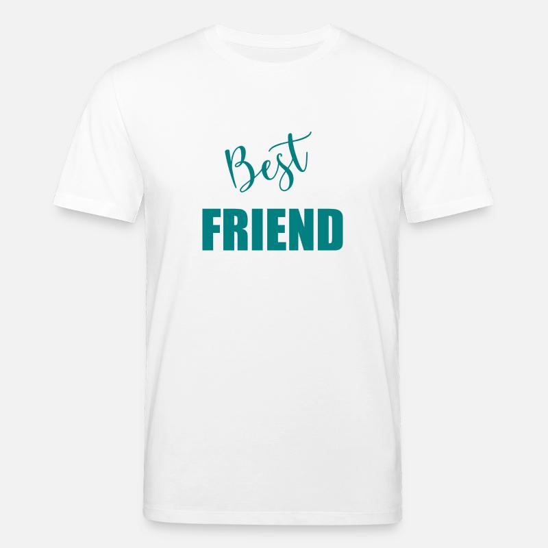BEST FRIEND - Stanley/Stella Unisex Bio-T-Shirt CREATOR  - Weiß