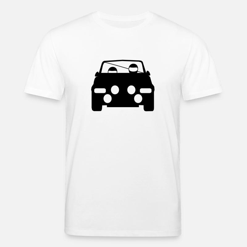 Rallye Piktogramm - Stanley/Stella Unisex Bio-T-Shirt CREATOR  - Weiß