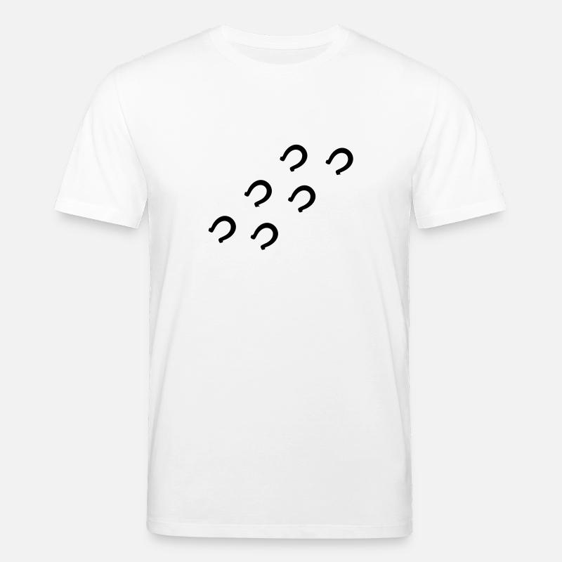 Fer à cheval - T-shirt bio CREATOR Stanley/Stella Unisexe - blanc