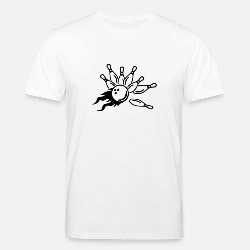 Bowling - Stanley/Stella Unisex Bio-T-Shirt CREATOR  - Weiß