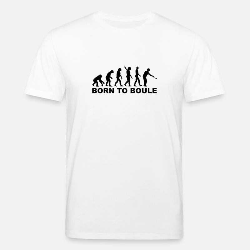 Boule Evolution - Stanley/Stella Unisex Bio-T-Shirt CREATOR  - Weiß