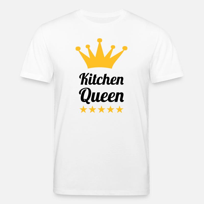 Kitchen Queen - T-shirt bio CREATOR Stanley/Stella Unisexe - blanc
