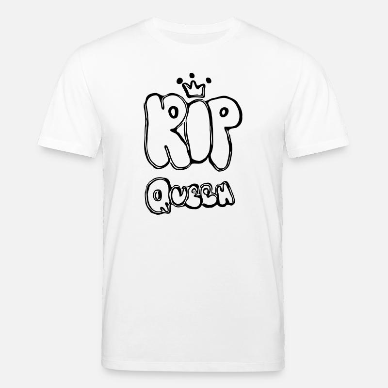 RIP Queen - Stanley/Stella Unisex Bio-T-Shirt CREATOR  - Weiß