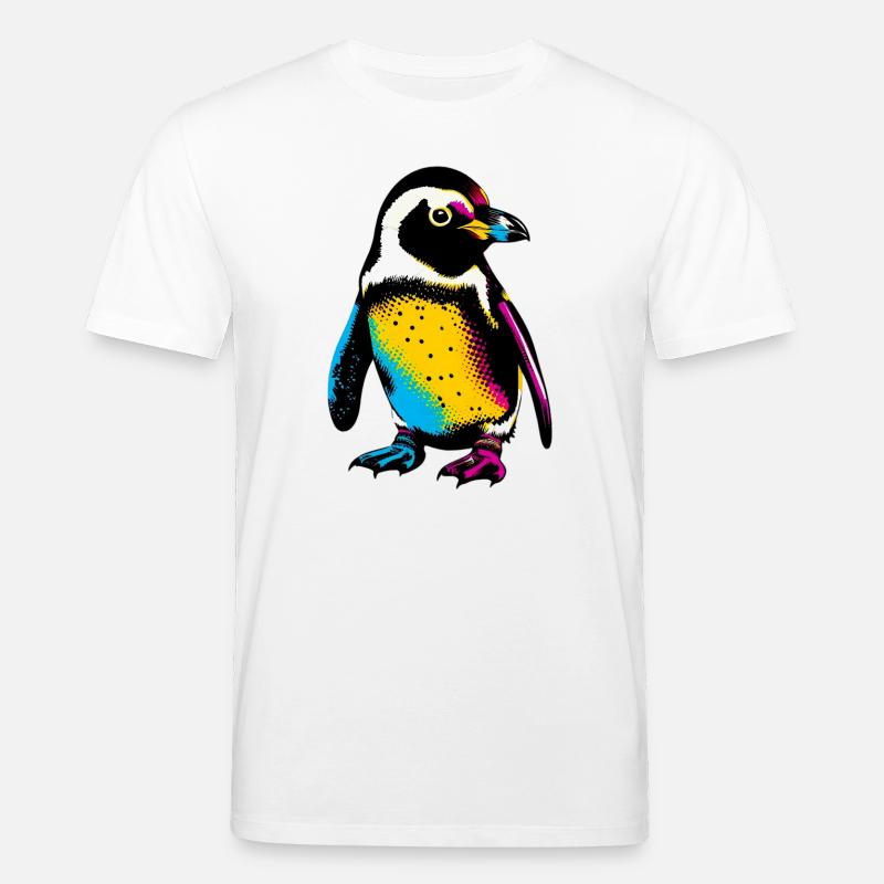 Pinguin - Stanley/Stella Unisex Bio-T-Shirt CREATOR  - Weiß
